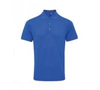 (6XL, Royal) Premier Mens Coolchecker Plus Piqu Polo Shirt