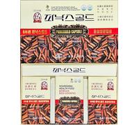 6YEARS Korean RED Ginseng PANAX Gold Capsule -ONE Month Intensive Program - Saponin GINSENOSIDE - Natural Super Food - 620mg x 60 Capsules × 3 Box