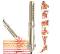 7.0 Terahertz Therapy Devices, Terahertz Blower Device, Electric Heating Therapeutic Massage/Body/Water Enhanced Terahertz Frequency Wand, Promote Muscle Relaxation, Improve Sleep,Gold
