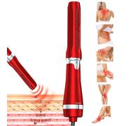 7.0 Terahertz (THZ) Wand, Terahertz Therapy Devices, Electric Heating Therapeutic Massage/Body/Water Enhanced Terahertz Frequency Wand, Dredge The Meridians, Eliminate Edema, Improve Sleep,Red