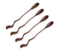 7.08-Inch Vintage Coffee Spoon, Hand-Forged Antique Copper Spoon, Suitable for Stirring Coffee, Milk, And Cocktails (4)