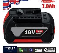 For Bosch GBA 18V 7Ah Li-ion Battery BAT609 BAT610 BAT618 BAT620 17618 25618-01