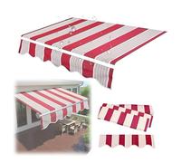 7.0x4.0m Garden Ning Replacement Canopy Top Cover UV-Resistant Water-Repellent with Front Valance Perfect for Outdoor Patio Pergola and Gazebo (5.0x2.0m)
