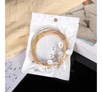 7/10/16/19/21/24 Strings Lyre Harp String Set Replacement Metal Strings with Ball End for Music Enthusiasts and Performers