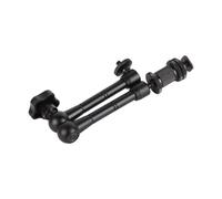 7"/11" architecture arm light mount angle adjustment with metal clamp with double swivel head