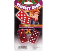7/11 Loaded Trick Dice Magic Cheat - Set of 2x Trick & 2x Normal Die