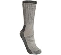 Trespass Mens Stroller Merino Wool Hiking Boot Socks (1 Pair) (7/11 UK) (Grey Marl)