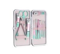 7/12/18 Pieces Nail Clippers, Rainbow Manicure Set, Stainless Steel Pedicure Set, Nail Scissors,Colorful 12 in 1