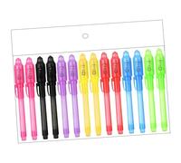 7/14 Pcs Children's Magics Pen Invisible Pen with Lamp Spies Magics Party Supplies for Secret Note