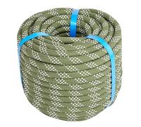 7/16 Inch 150ft Climbing Rope, Double Braided Polyester Arborist Rope, Heavy Duty Nylon Rope for Anchor, Tree Work, Cargo, Pulling, Sailing(ArmyGreen)