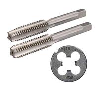 7/16" x 14 BSW Whitworth Tap & Die Set Taper Plug & Die Tungsten Steel