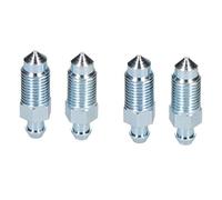 7/16" x 20 UNF Steel Brake Caliper Bleeding Bleed Nipple Screw Bleedscrew 4pc