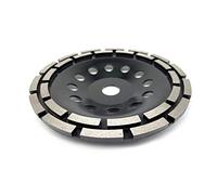 7’’ 180mm Double Row Diamond Grinding Wheel Disc Bowl Shape Grinding Cup Wheel for Marble Granite Concrete - Seam Setter