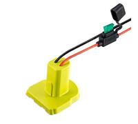 7.2-20V lithium battery power wheel conversion durability with 12AWG wiring and long term use