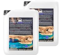 7,25 kg DIPOXY-2K-700EXPERT up to 15cm Epoxy Resin and Hardener EP Laminating Clear Cast UV Wooden Table Base Aquarium Terra Construction