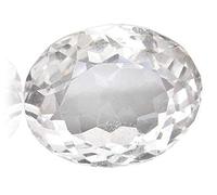 7.25 Ratti / 6.62 Carat Natural White Sapphire Stone I Certified Safed Pukhraj Birthstone I Precious Loose Gemstone By Lab Certified-B0B5LRV2MRNAMZ