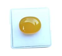 7.25 Ratti Yellow Sulemani_Hakik Gemstone Agate_Haqiq Stone for Men and Women FT8