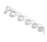 7.2FT Ripplefold Curtain Track Set - Ceiling/Wall Mount Drapery Hardware for Room Divider, Perfect for Living Room & Bedroom - Stylish White Finish