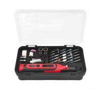 7.2V Cordless Rotary Tool Kit 57Pcs Polishing | 57-piece accessory set, includes grinding stones and sanding drums, for ideal for wood and metal polishing