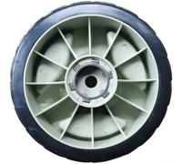 7-3/4" Lawn Mower Rear Wheels for Honda HRU196/HRU197/HRU214/HRU216 Models - Metal & Plastic Construction with Double Ball Bearings, 200x50mm Width, Bore(1 rear wheel)