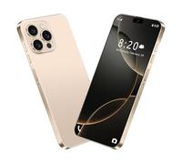 7.3INCH HD i16 Pro Max Smartphone, 8000mAh Large Capacity Battery, Facial Fingerprint Unlocking Gps, 16G 1TB, MultiLanguage Support, Dual SIM,Desert Gold-1TB