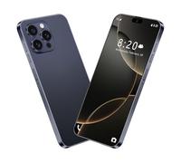 7.3INCH HD i16 Pro Max Smartphone, 8000mAh Large Capacity Battery, Facial Fingerprint Unlocking Gps, 16G 1TB, MultiLanguage Support, Dual SIM,Dark Blue-1TB