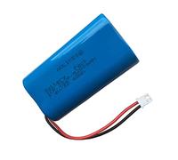7,4 V 5200mAh Lithium Ionen Akkupack, wiederaufladbare Akku Power Zelle mit XH2.54 2-Pin anschlussstecker, DIY-Batterien 2S2P Li-Ion Akkupack unterstützen 3C Dauerentladung