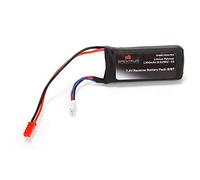 7.4V 1300mAh 2S 5C LiPo Receiver Battery: JST