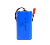 7.4V 2000mAh Li-ion Battery Pack RC Replacement Rechargeable Battery Pack Built-in 18650 * 2 Cell for Cars Airplane DIY, Fishing lights,Doorbell,Handheld Fan, Radio, Speakers, etc.
