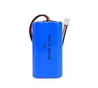 7.4V 2000mAh Li-ion Battery Pack RC Replacement Rechargeable Battery Pack Built-in 18650 * 2 Cell for Cars Airplane DIY, Fishing lights,Doorbell,Handheld Fan, Radio, Speakers, etc.