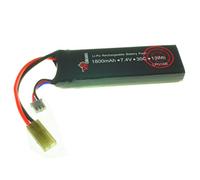 7.4v Airsoft LiPO Batteries (1800mAh 30C Mini)