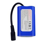 7.4V RC Boat Battery Bait Boat Battery Part for Nesting Boat Bait Boat Fishing Supplies, Matching Various Bait Boats (12000mAh)