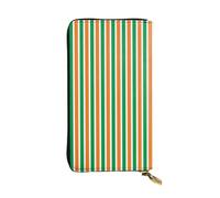 (7.5 * 4.1 inches) Long Clutch Bag, Flag of Ivory Coast Zipper Leather Wallet with Multiple Compartments Large Capacity, a Good Gift for Friends