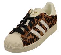 (7.5) adidas Superstar Ii Womens Fashion Trainers in Leopard