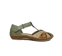 (7.5 (Adults')) M1655-54 | Olive | Womens Summer Shoes