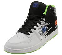 (7.5) DC Shoes Ken Block 43i Manteca 4 Hi Mens Skate Trainers in Black White Multicolor