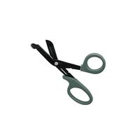 7.5" Heavy Duty Tactical EMT Shears (Army Green), 19cm Stainless Steel Utility Scissors for Camping, Fishing, Workshop & First Aid, Multi-Purpose Cutters for Wire, Fabric & Cardboard