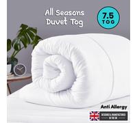 (7.5, King: 230 X 220 cm) All Seasons Duvet Quilts Bedding Soft Luxury Anti Allergic Duvet Quilt Summer Duvet Tog 4.5 & 7.5