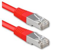7.5 m red - 1 piece Cat.6 patch cable network cable CAT6 S-FTP Gigabit Lan PIMF CAT 6 copper CU halogen-free Internet DSL game console Smart TV