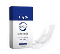 7.5% Nano Hydroxyapatite Teeth Whitening Strips, Hydroxyapatite Infuse White Strips for Sensitive Teeth and Whitening, Non Slip Strips, Non Sensitive Formula, Fast Result Remove Coffee Stains (1)