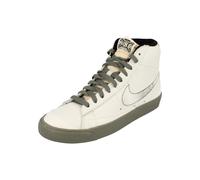 Nike Blazer Mid 77 Emb Mens White Trainers - Size UK 7.5