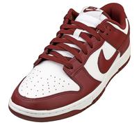 (7.5) Nike Dunk Low Retro Mens Fashion Trainers in White Redwood