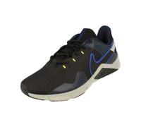 NIKE Men's Legend Essential 2 Trainers, Black Racer Blue Obsidian Wolf Grey, 7.5 UK