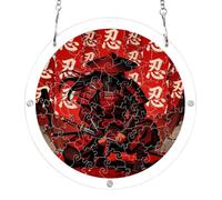 7.5'' stained glass suncatcher, Y2K Samurai Sword Anime Streetwear