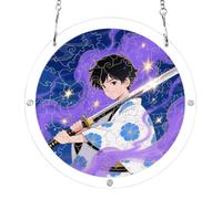 7.5'' suncatcher craft kit, mystery purploe man