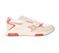 (7.5 UK, Chalk Grey/Red) Reebok Mens Glide DMX Mesh Trainers