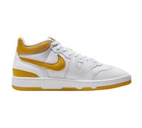 (7.5 UK, White/Yellow) Nike Mens Attack Leather Trainers