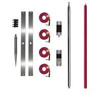 7-54MHz 200W Portable Shortwave Antenna, GPTWO-PRO Telescopic Shortwave Antenna, For GP Antennas, Quick Setup Wide Frequency Range (high-end version)