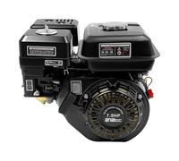 7.5HP 4-Stroke Petrol Engine, 215CC Single Cylinde Gasoline Engine, OHV Go Kart Engine, 20*50mm Shaft, Pull Start Lawnmower, Air-cooled, for Generators, Compressor, Lawn Mower, High-pressure Washers