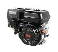 7.5HP Gas Engine, Horizontal Engine, 4-Stroke Go Kart Motor for Compressor Scarifier Lawnmower Pump Generator Mower